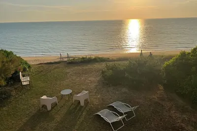 Image de Maison en front de mer avec accès direct à la plage de Jullouville