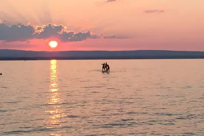 Image de South Hero Sunset Face 5 Chambre Lakefront Cottage