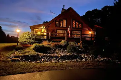 Image de Cabin-N-Bois, la plus belle de Log Cabin Logement