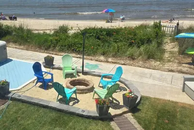 Image de Front de mer près de Cape May et Wildwood Nj