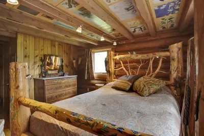 Image de La maison des cerfs - Une cabine de caractère dans les bois! (Ainsi que toutes les modernités)