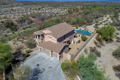 Image de Vue sur le désert - Estrella Mountain Ranch 5 bed / 3ba / Private View / Pool / Spa / GasFirePit