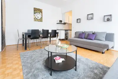 Image de Bel appartement à deux niveaux pour les familles