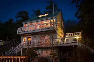 Image de Cadre relaxant en bord de mer pour observer la faune et les marées! Kayaks et plaisir inclus!