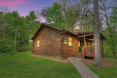 Image de Cabine-Salle de bain privée-Standard-Lincoln Log Cabin