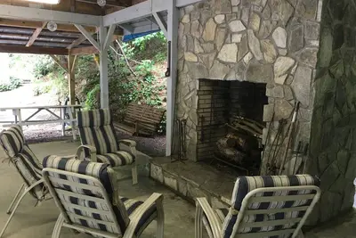 Image de Maison / Pavillon privé au bord de la rivière, Blue Ridge Moutains, comté d'Alleghany, Caroline du Nord
