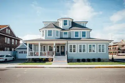 Image de 200 verges de l'entrée de la plage