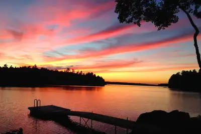 Image de La vie au bord du lac à son meilleur sur Toddy Pond