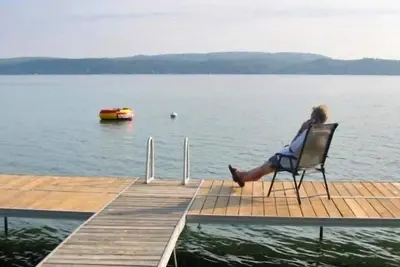 Image de Belle Crystal Lake à Notre Casa De Lago