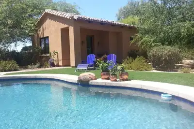 Image de Lux scottsdale Casita et piscine