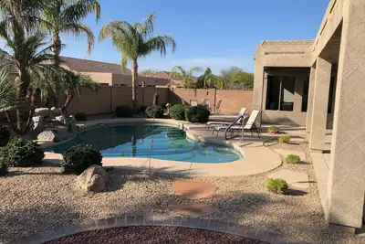 Image de Maison récemment rénovée de 5 chambres avec piscine privée chauffée à Mesa