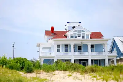 Magnifique maison sur la plage avec une vue imprenable sur la baie de Chesapeake! ! !