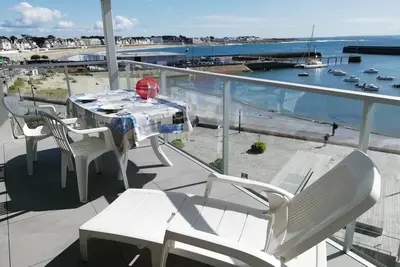 Image de Résidence de standing avec vue imprenable sur mer et Belle Ile, 75m2