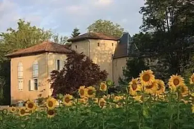 Château du 12e siècle. Ancien donjon, initialement converti au 16e siècle. Bordé par la rivière.