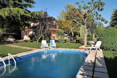 Image de Villa Vallereale beau jardin et piscine privée