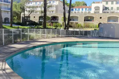 Image de Bel appartement pour 4 personnes avec piscine, climatisation, Wifi, Tv et patio