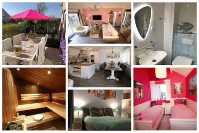 Image de Villa de luxe en bord de mer avec sauna, bain à remous, Sunshower, entièrement
