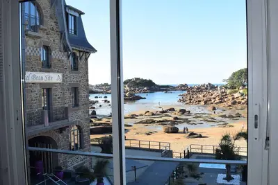 Image de Appartement 3 chambres sur la plage à Perros-Guirec