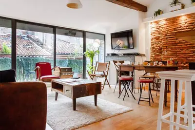 Duplex hypercentre Carmes, climatisé, terrasse