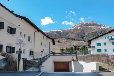 Image de Appartement de vacances Celerina / Schlarigna pour 6 personnes avec 2 chambres à coucher - Apparteme