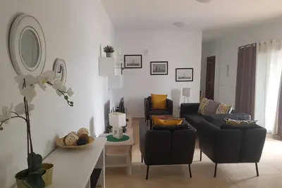 Image de Villa Santana une jolie villa, grande terrasse avec piscine chauffée et espace barbecue