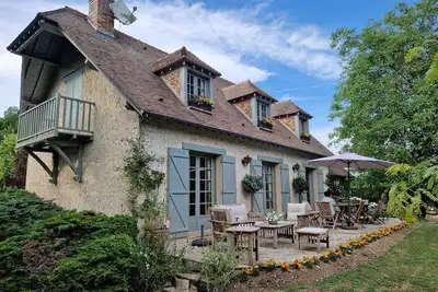 Image de Maison De Charme Calme, 9 pers. , 5 Chambres/4 Salles De Bains -  3mn Giverny
