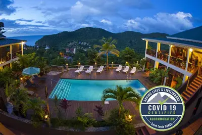 Villa Makambu Charmante et spacieuse villa surplombant la baie de Marigot