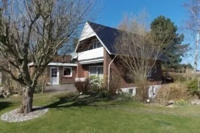 Image de Angeliter brique maison donnant sur la mer Baltique pour des vacances en famille et de la plage