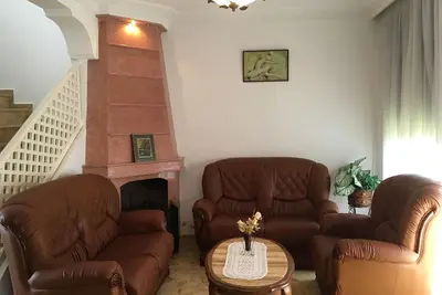 Image de Skhirat:plage villa avec jardin