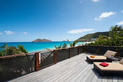 Image de Villa Micela - Villa 2 chambres en bord de mer avec piscine - Plage de Flamands à St Barth