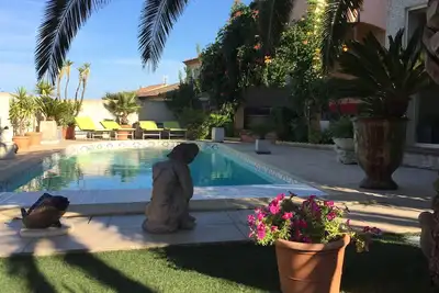 Image de Maison avec jardin/piscine 4 personnes 80m