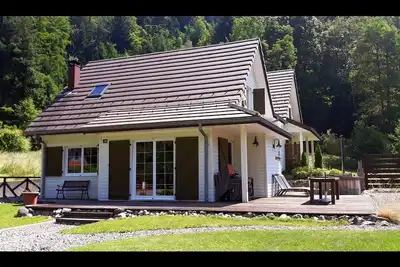 Image de Chalet Clairlune - Massif des Vosges avec Spa-nordique, Sauna, Billard, Cheminée