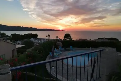 Image de très jolie Villa pres de la mer avec piscine à st florent en haute corse