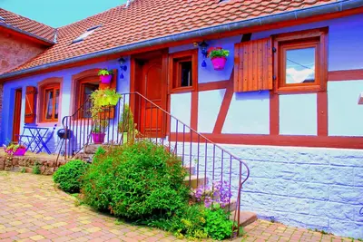Image de Petit nid douillet avec Jardin au coeur de l'Alsace près d'Obernai. Wifi Gratuit