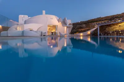 Image de Mykonos Architecture, Villa de luxe avec vue sur la mer incroyable