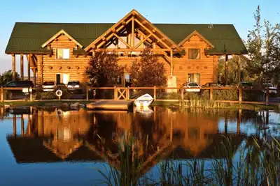 Image de Lodge spacieux et propriété de ranch - idéal pour les grands groupes