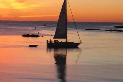 Image de Cadre pittoresque au bord de l'eau dans le port de York, Maine