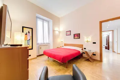 Image de Appartement dans le centre de Rome près du métro A (80 mètres carrés), Wi-Fi gratuit, A / C