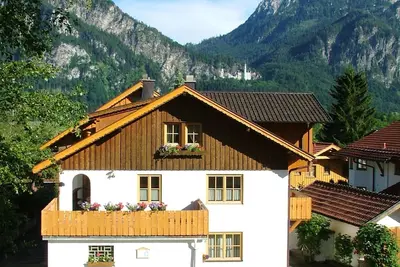 Image de Appartement 4 étoiles extrêmement bien entretenu avec vue sur le château de Neuschwanstein