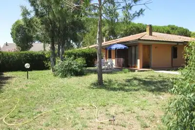 Image de Partie de la villa 5 pour 150 mètres de la plage de Giannella