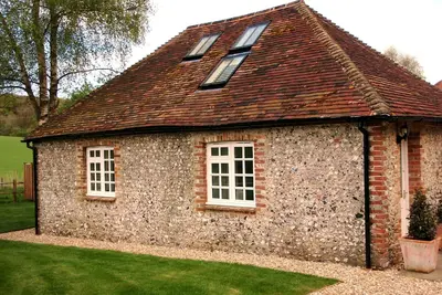Image de Luxe 5 étoiles grange dans le parc national de South Downs, près de Chichester