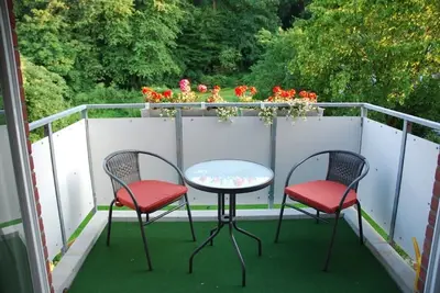 Image de Grand appartement de 2 pièces (70 m²) avec un balcon central et dans la Dtv verte 4 étoiles