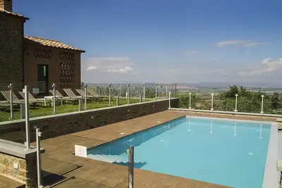 Image de Villa de luxe avec piscine privée à débordement, de bien-être exclusif, Cortona 0. 25 Miles