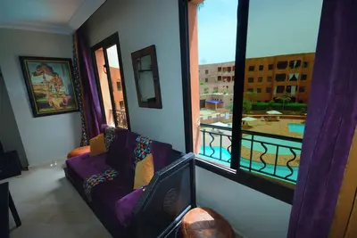 Image de Palmeraie Marrakech - Appart-Hôtel vue panoramique piscine\/montagne\/palmeraie
