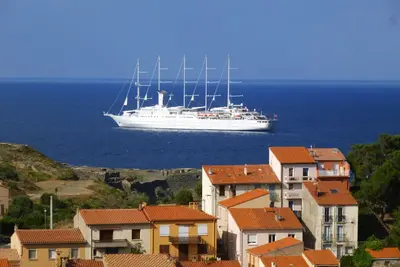 Image de Charmant appartement à l'étage supérieur pour jusqu'à 4 personnes à Port-Vendres