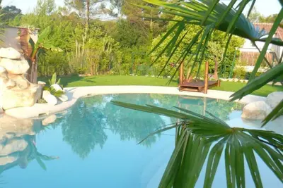 Image de Entre mer & lac, belle villa individuelle avec 4 chambres, grande piscine et Spa