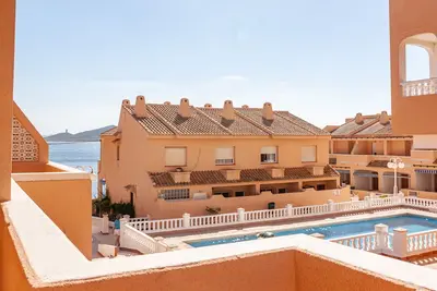 Image de Duplex maison de ville de première ligne Mar Menor avec Wifi