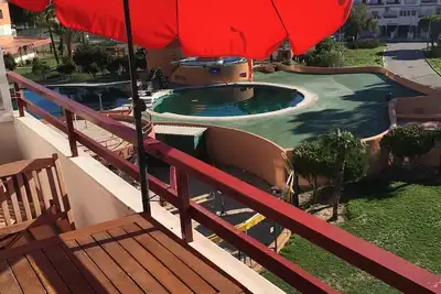 Appart. climatisé dans résidence/vue mer/3 piscines/wifi gratuit