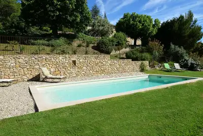 Image de En drôme/baronnies provençales, maison ancienne restaurée avec piscine privée