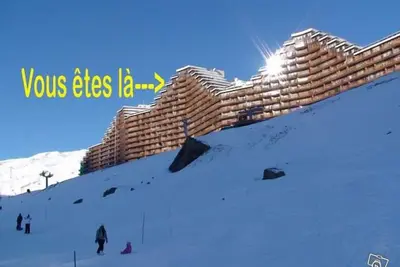 Image de Noel A La Neige Face Tourmalet Grand Balcon Vue Except. +Garage